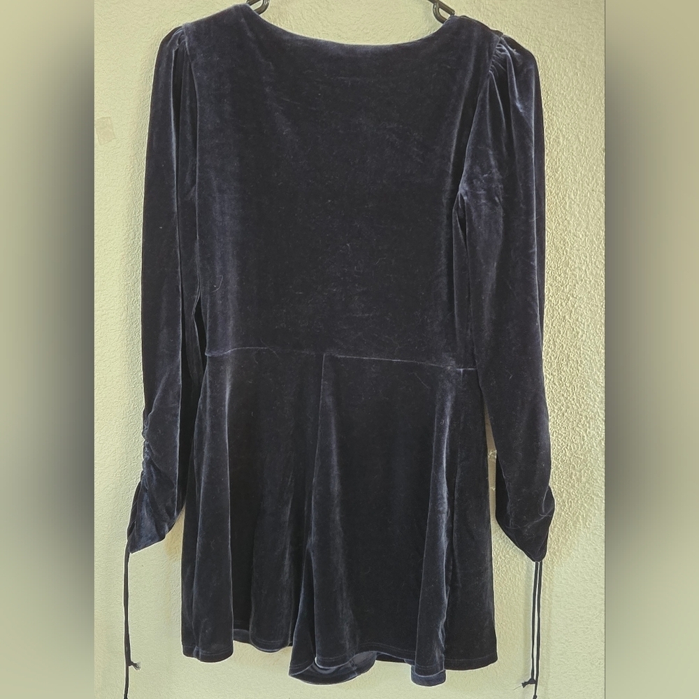 Urban Outfitters Midnight Blue Long Sleeve Dress - Picture 5 of 8